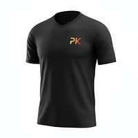 tshirt_noir Maillot d'entraînement de foot Aero-Knit noir avec zones de ventilation.