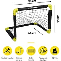 minigoals_2 Mini buts de foot Dunlop
