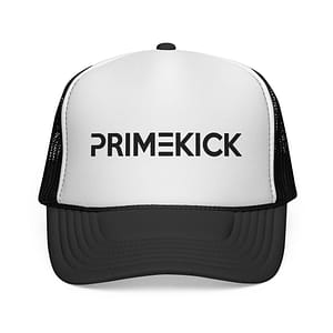 5041048105353002994_2048.jpeg Casquette trucker vintage PrimeKick avec filet noir et logo.